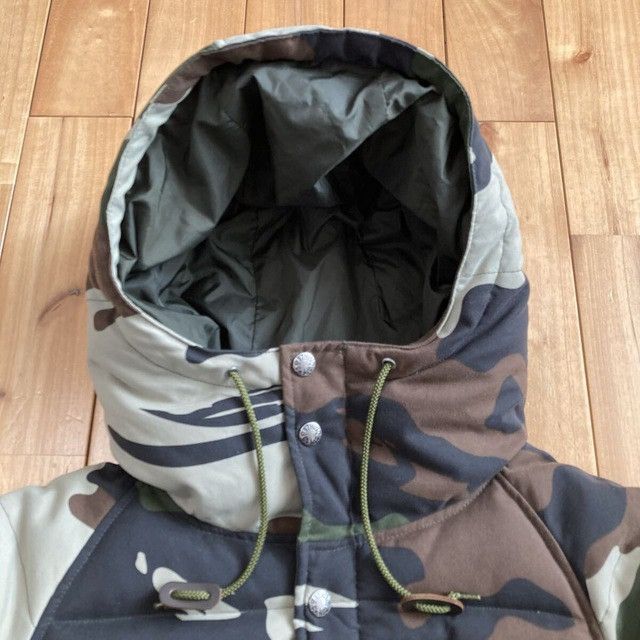 Bape BAPE Woodland Camo Puffer Down Jacket a bathing ape NIGO Size US M / EU 48-50 / 2 - 3 Thumbnail