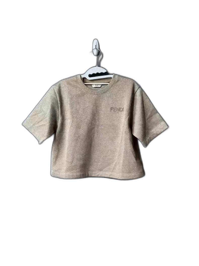 Fendi Fendi Short Sleeve Knitted Top Size S / US 4 / IT 40 - 1 Thumbnail