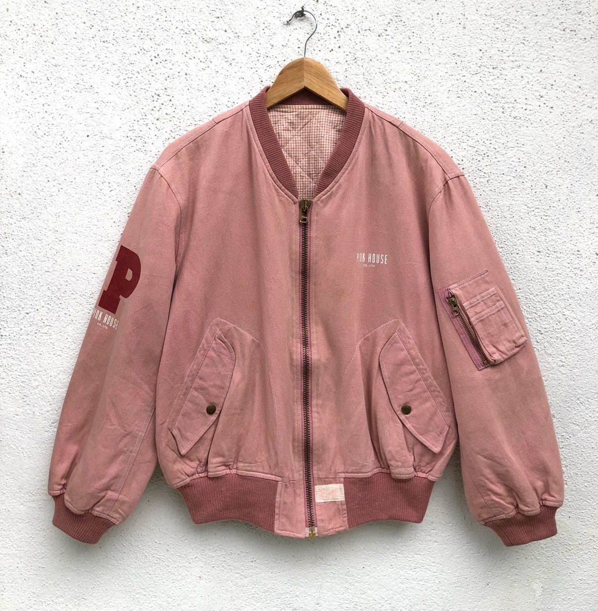Pink House Vintage 90s Pink House Shimpa Club Bomber Jacket Size US M / EU 48-50 / 2 - 1 Thumbnail