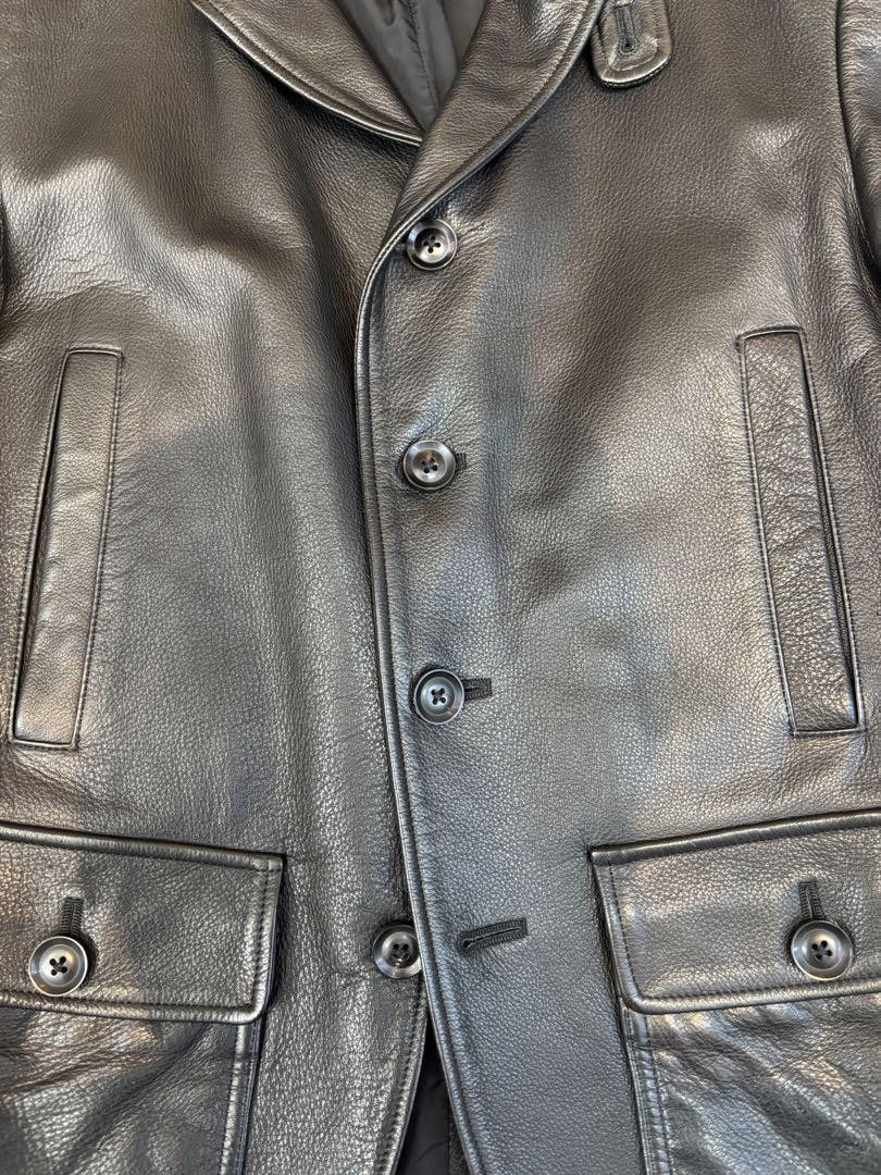 Yohji Yamamoto Yohji Yamamoto POUR HOMME leather jacket Size US M / EU 48-50 / 2 - 3 Thumbnail