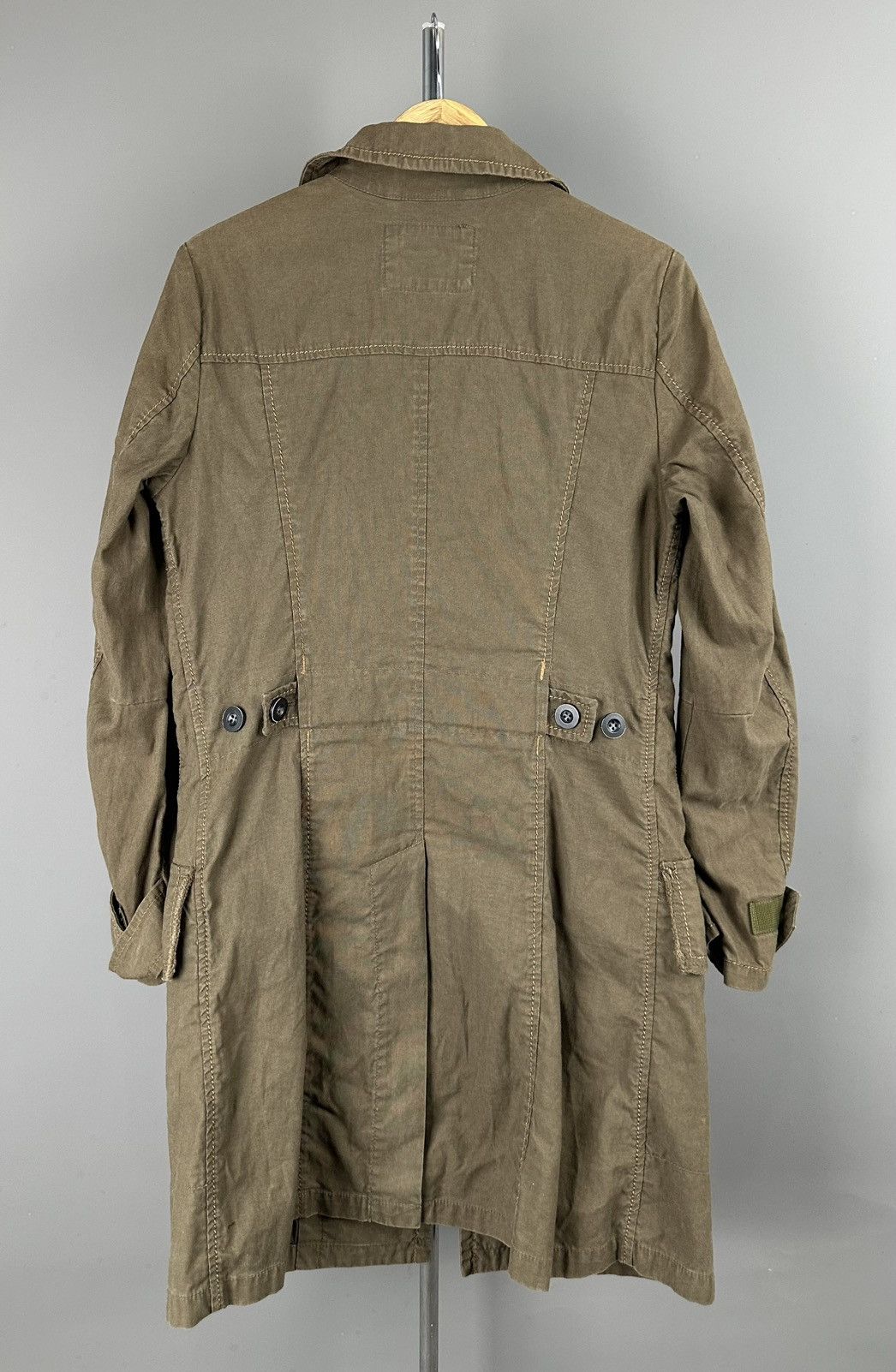 Marithe + Francois Girbaud Marithe Francois Girbaud - Military Trench Coat - Vintage Size US M / EU 48-50 / 2 - 8 Thumbnail