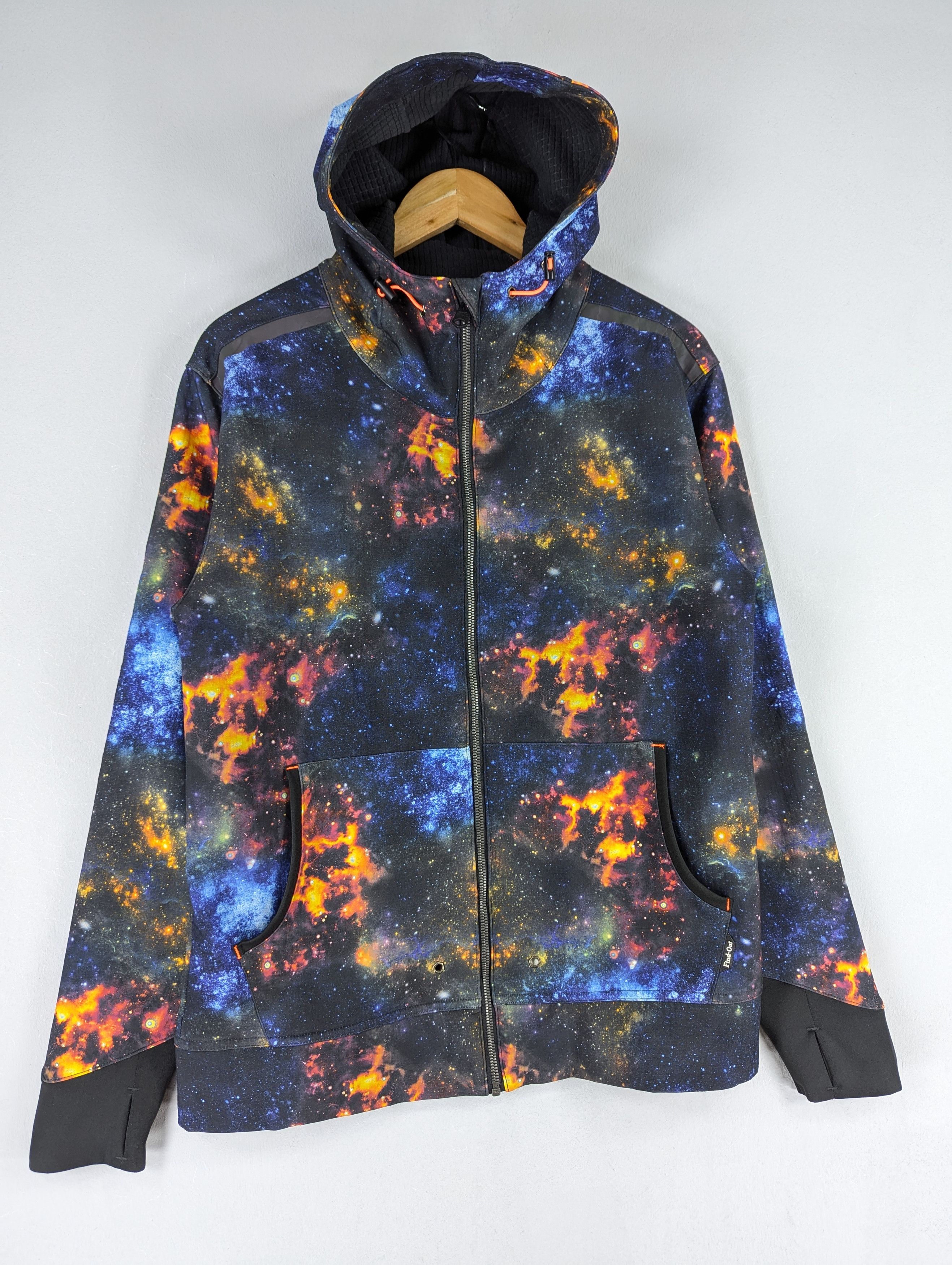 Japanese Brand Japanese Brand Find Out Galaxy Printed Hoodie Zipper Jacket Size US M / EU 48-50 / 2 - 3 Thumbnail