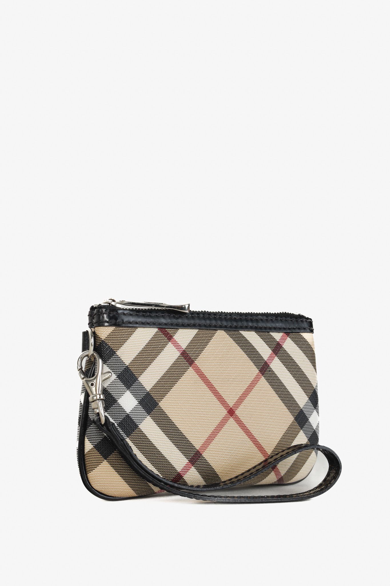 Burberry Burberry Basic Nova Check Flat Pouch Wristlet Size ONE SIZE - 2 Thumbnail