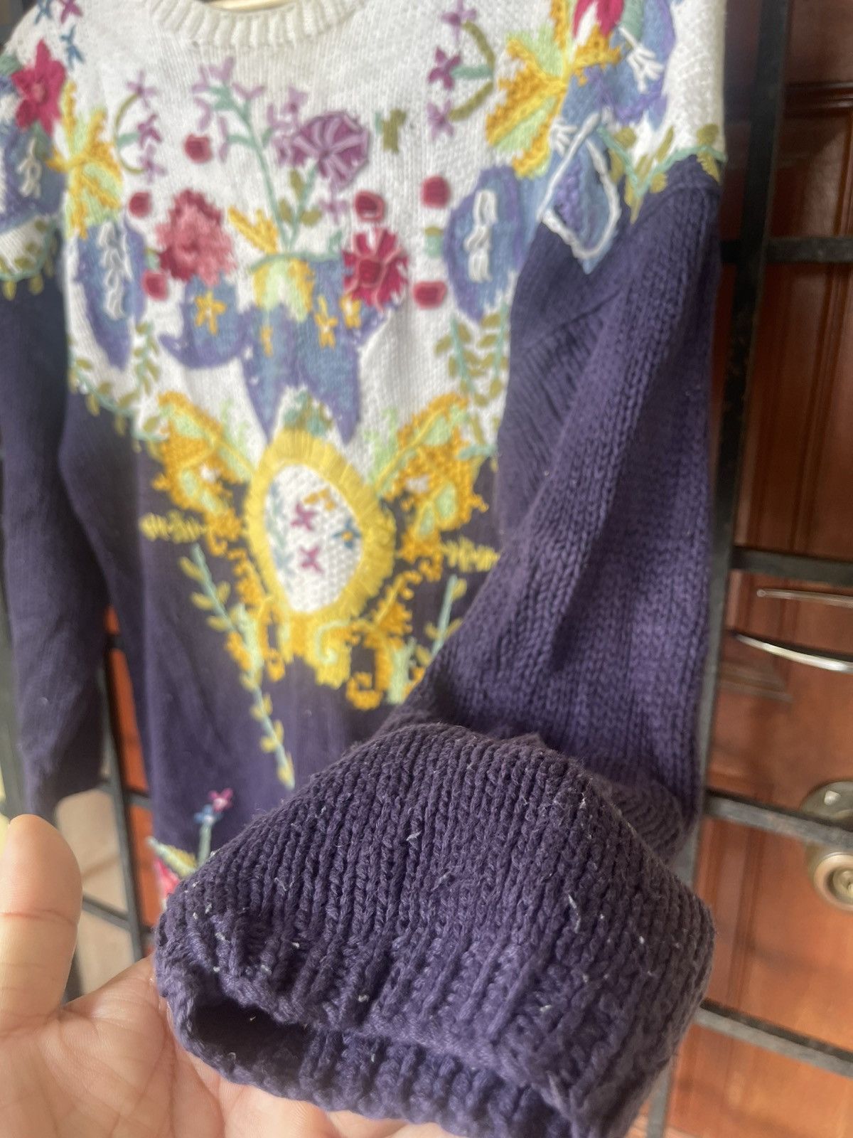 Designer × Handmade × Otto Very rare OTTO COLLECTION CABLE KNITWEAR Size M / US 6-8 / IT 42-44 - 4 Thumbnail