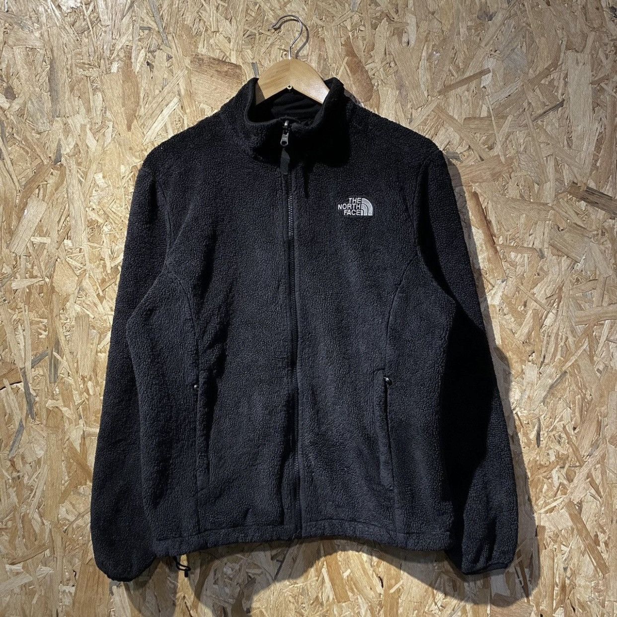 The North Face × Vintage Vintage 90s Y2K The North Face Fleece Jacket Black Size L / US 10 / IT 46 - 1 Thumbnail
