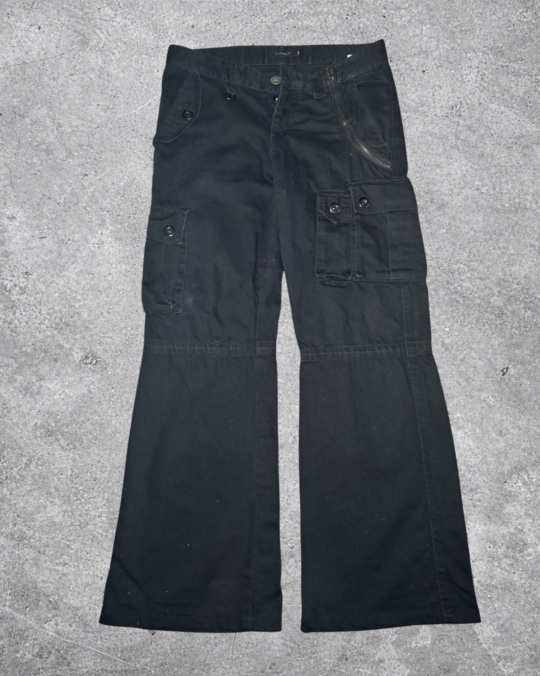 CIVARIZE Civarize Flared Gas Mask Cargo Pants Size US 31 - 1 Thumbnail