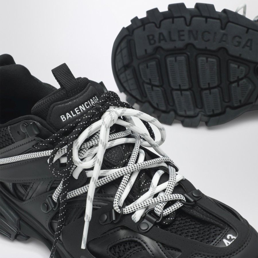 Balenciaga o1d2blof0226 Low-Top Sneakers in Black/White Size US 11 / EU 44 - 5 Thumbnail