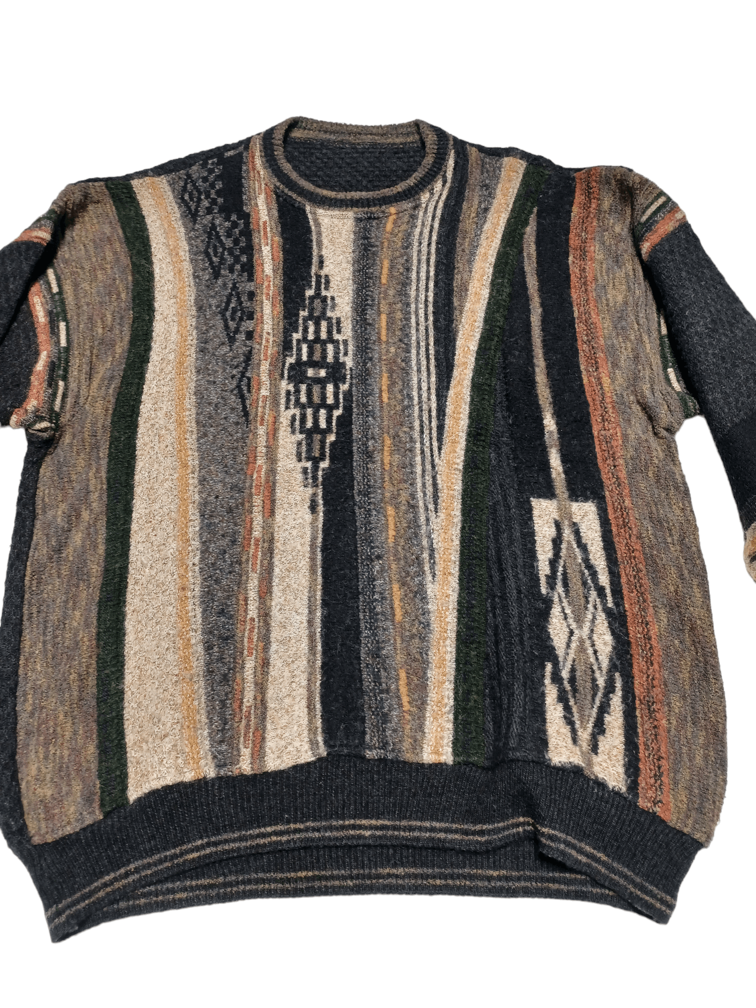 Other FANTASTIC MADE IN ITALY OVERSIZE WOOL SWEATER EXCLUSIVE Size US M / EU 48-50 / 2 - 2 Thumbnail