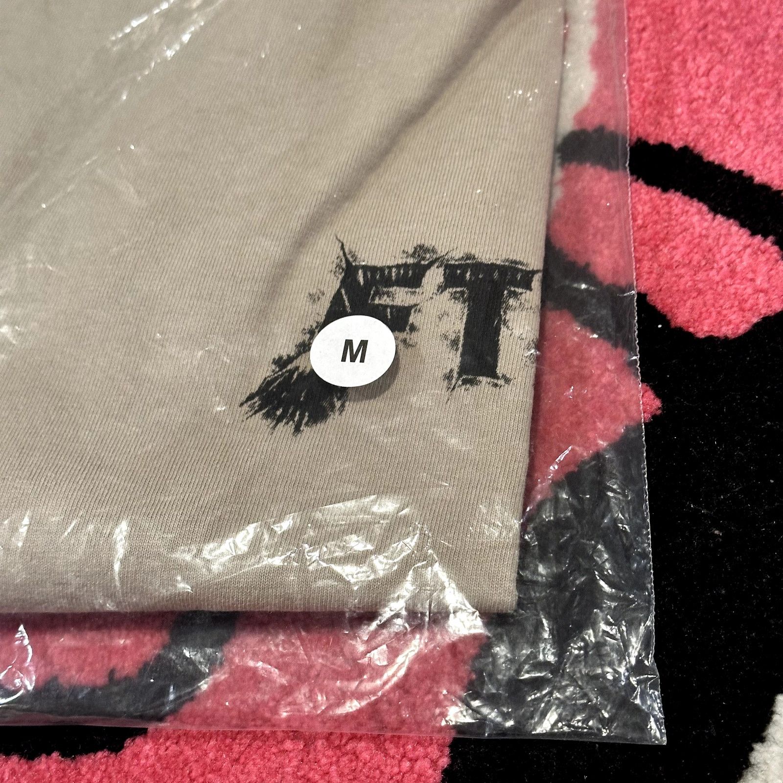 Fuck The Population FTP Grave Logo Tee (Sand) – Size M – NEW – As Pictured Size US M / EU 48-50 / 2 - 6 Thumbnail