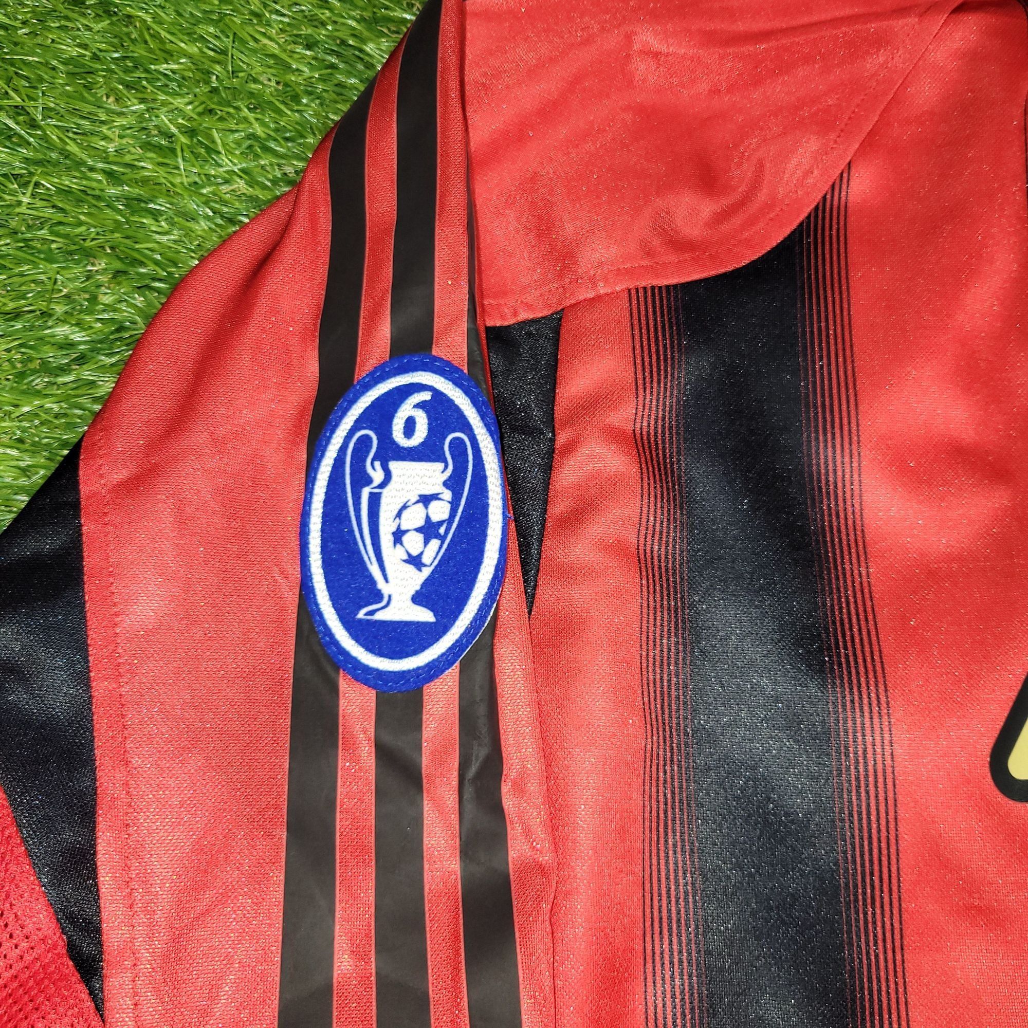 Adidas Kaka AC Milan 2004 2005 Long Sleeve Soccer Jersey BNWT XL Size US XL / EU 56 / 4 - 4 Thumbnail