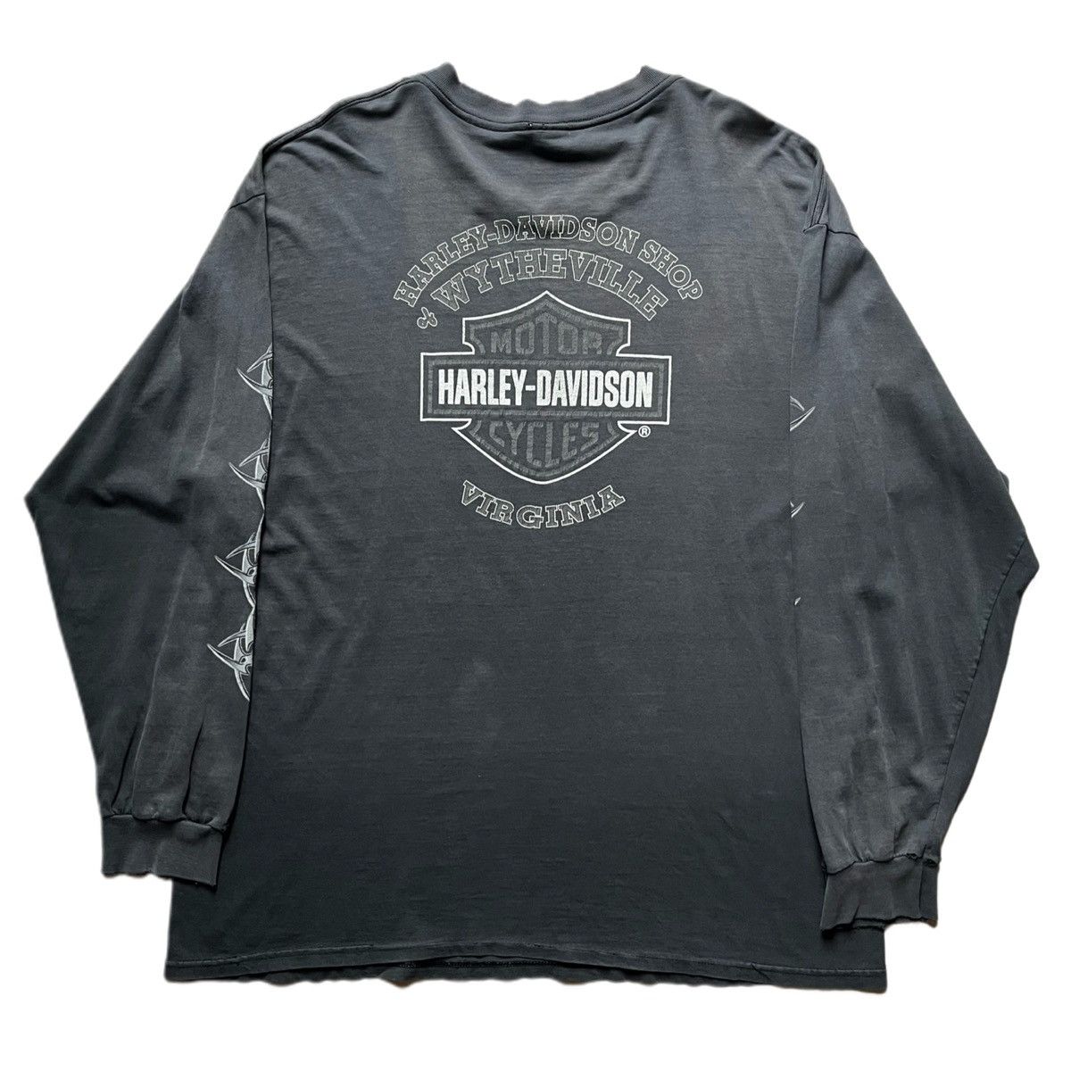 Harley Davidson × Vintage Vintage Harley Davidson Faded Long