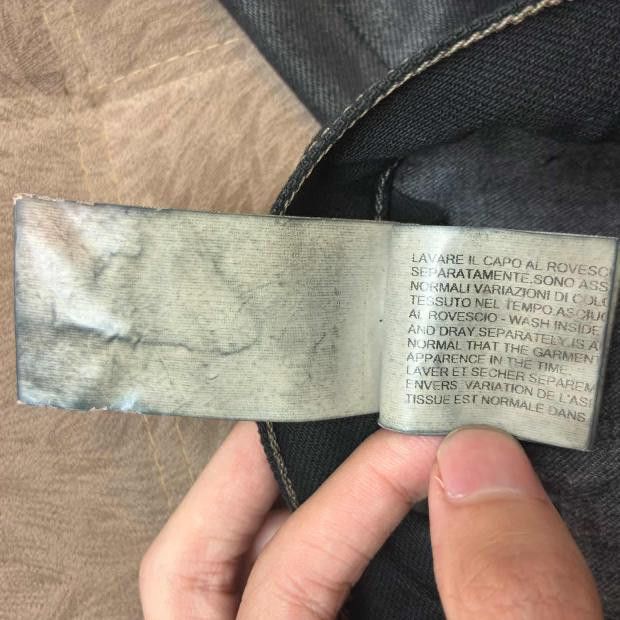 Rick Owens Drkshdw O&M Rick Owens ss14 vicious black mineral waxed detroit cut Size US 29 - 9 Thumbnail