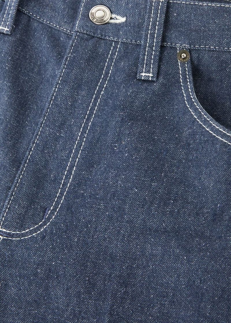 Loro Piana o1srvl11e1125 FAO6408 Faron Denim Pant in Blue Size 27" / US 4 / IT 40 - 7 Thumbnail
