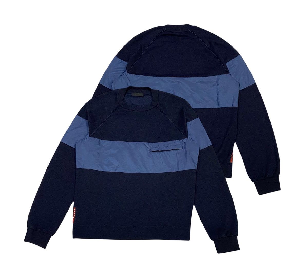 Prada Prada Neoprene Crewneck Sweatshirt Size US L / EU 52-54 / 3 - 1 Thumbnail