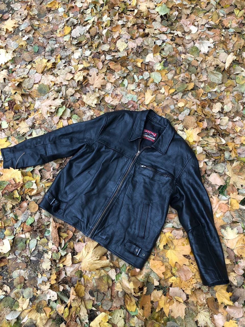 Vintage VERY RARE SKIN COMFORT REAL LEATHER JACKET MADE IN USA 90s Size US L / EU 52-54 / 3 - 11 Thumbnail