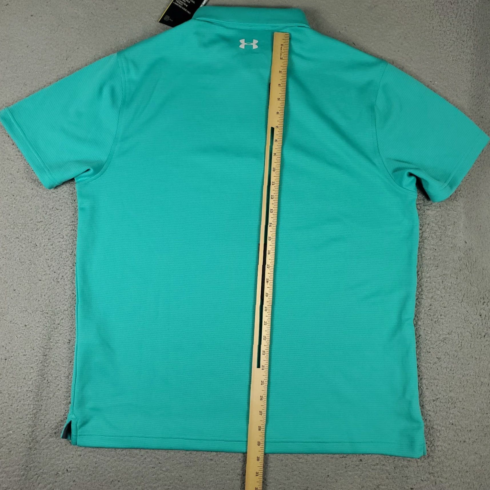 Under Armour Under Armour Polo Shirt Mens XL Turquoise Blue Golf Casual Short Sleeve Polo Shirt Mens XL Turquoise Blue Golf Casual Short Sleeve Size US XL / EU 56 / 4 - 3 Thumbnail