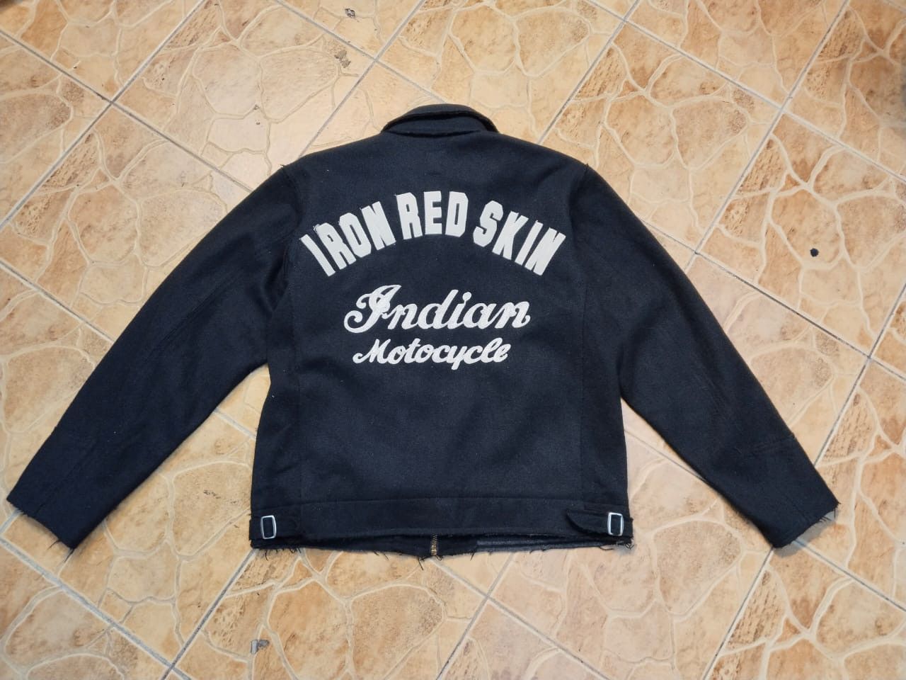 The Iron Skin INDIAN MOTORCYCLE wool Jacket