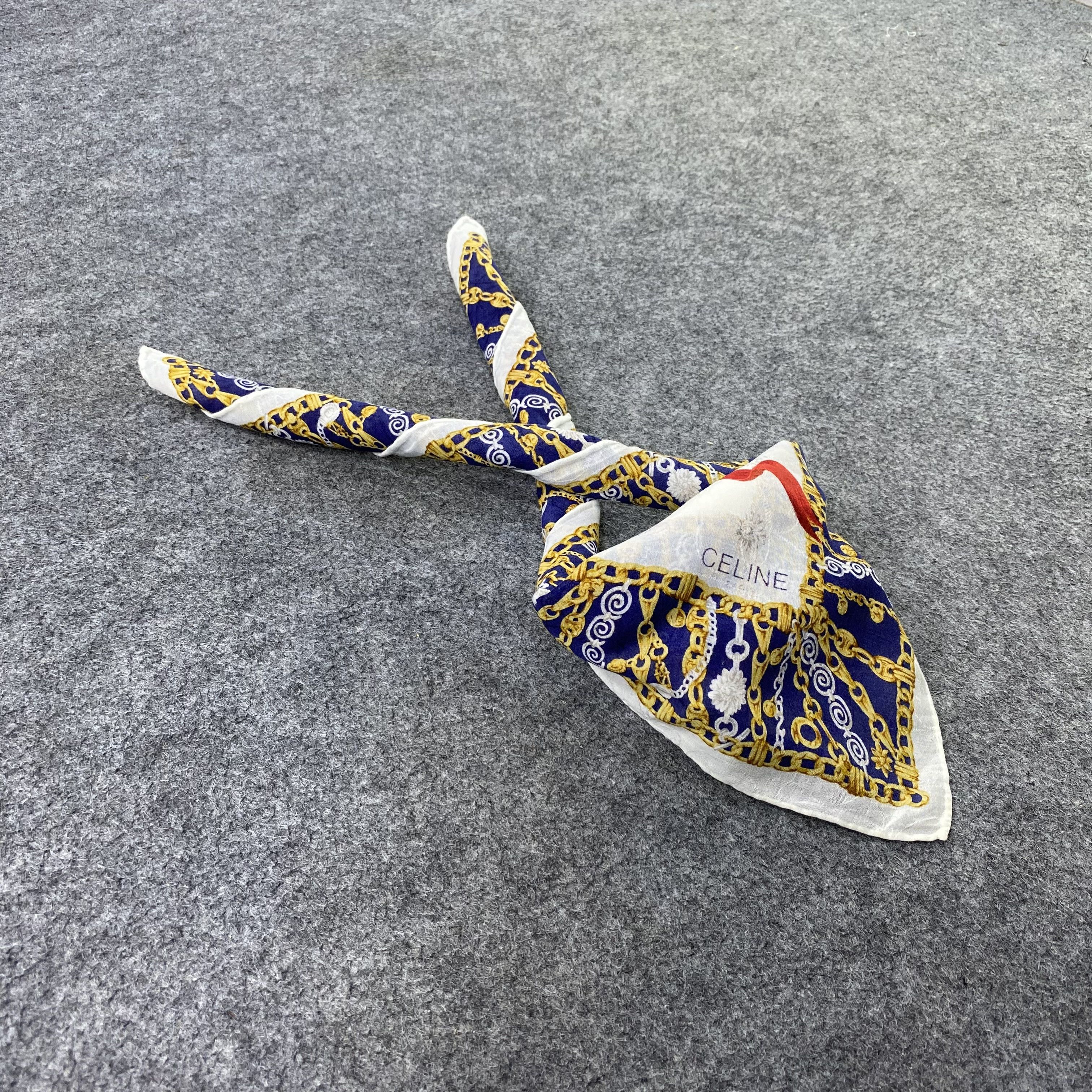 Celine Celine Handkerchief / Bandana / Neckerchief-B2276 Size ONE SIZE - 1 Thumbnail