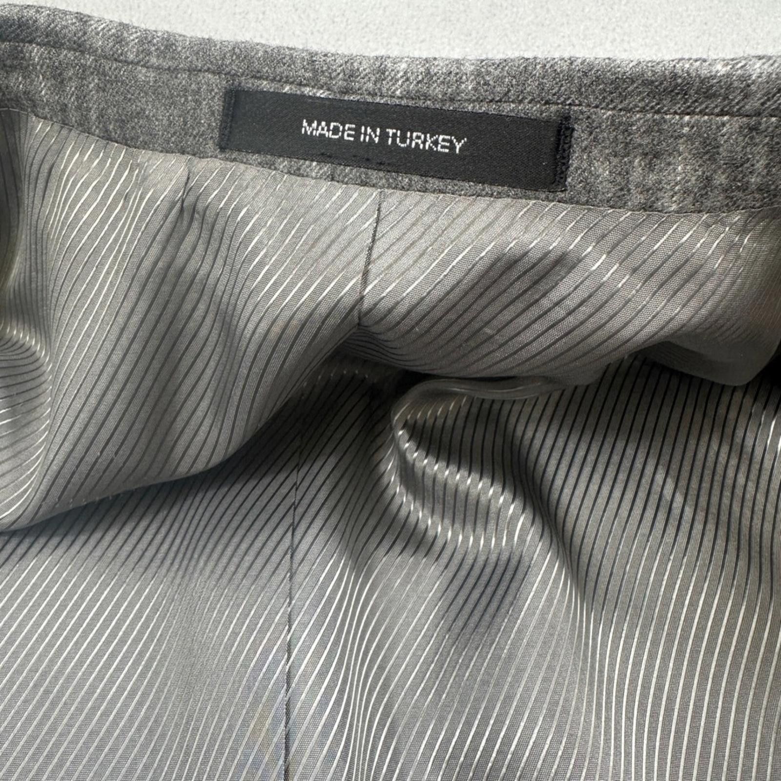 Hugo Boss Hugo Boss Blazer Mens 42R The Crowley 2 Gray Sport Coat Suit Size 42R - 10 Thumbnail