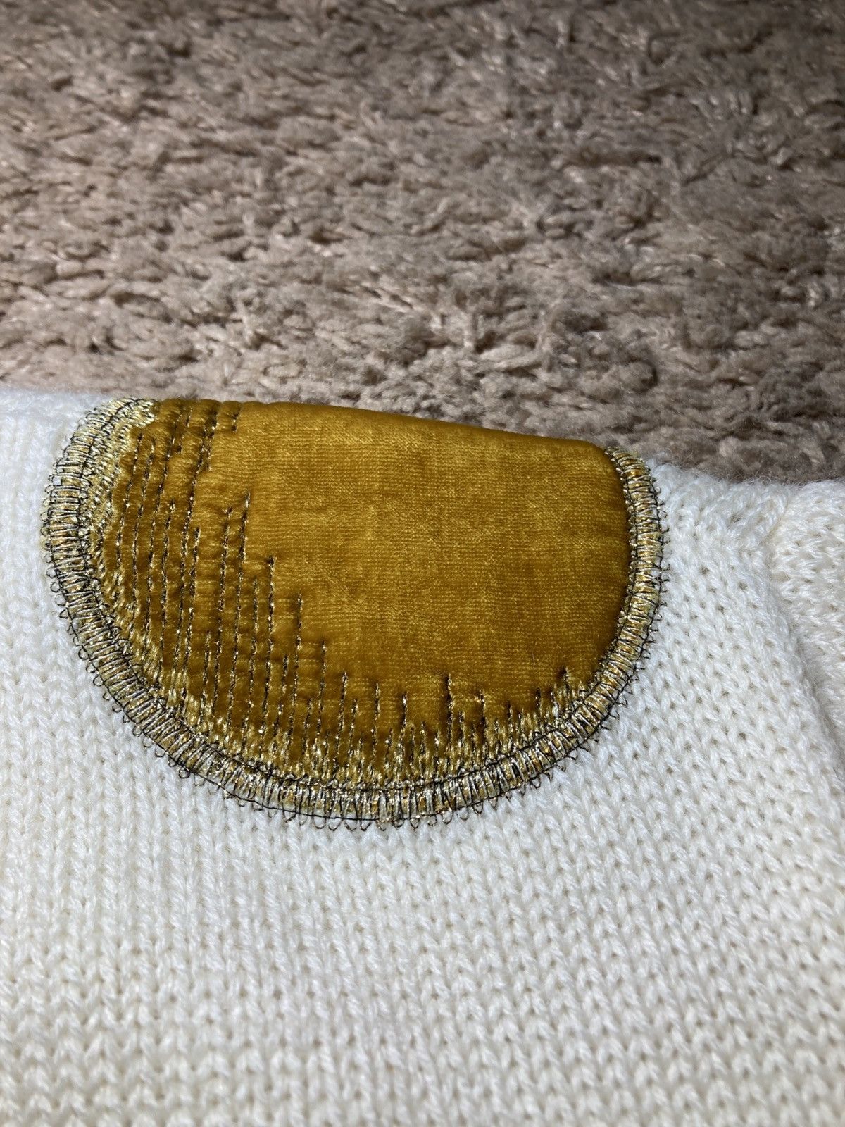 Celine AW23 Celine Coin Brushed Wool Knit Sweater Hedi 2023 Size US L / EU 52-54 / 3 - 3 Thumbnail