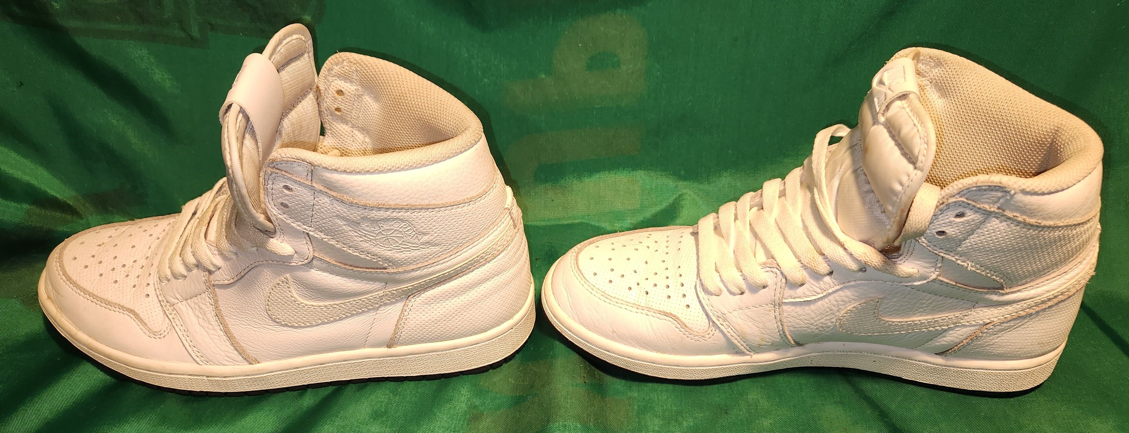 Nike Nike Jordan 1 Retro White Perforated - Size 8 Size US 8 / EU 41 - 6 Thumbnail