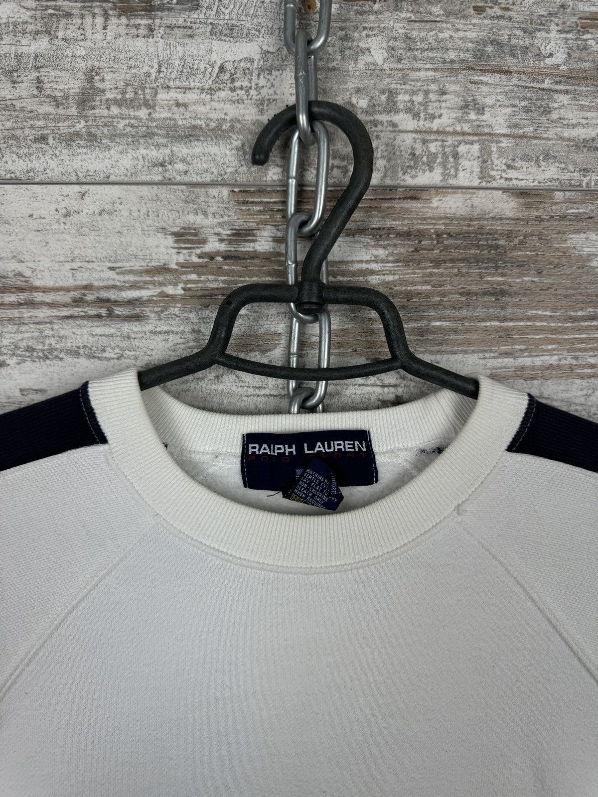 Polo Ralph Lauren × Vintage Mens Vintage Polo Ralph Lauren USA sweatshirt rugby rare Size US S / EU 44-46 / 1 - 5 Thumbnail