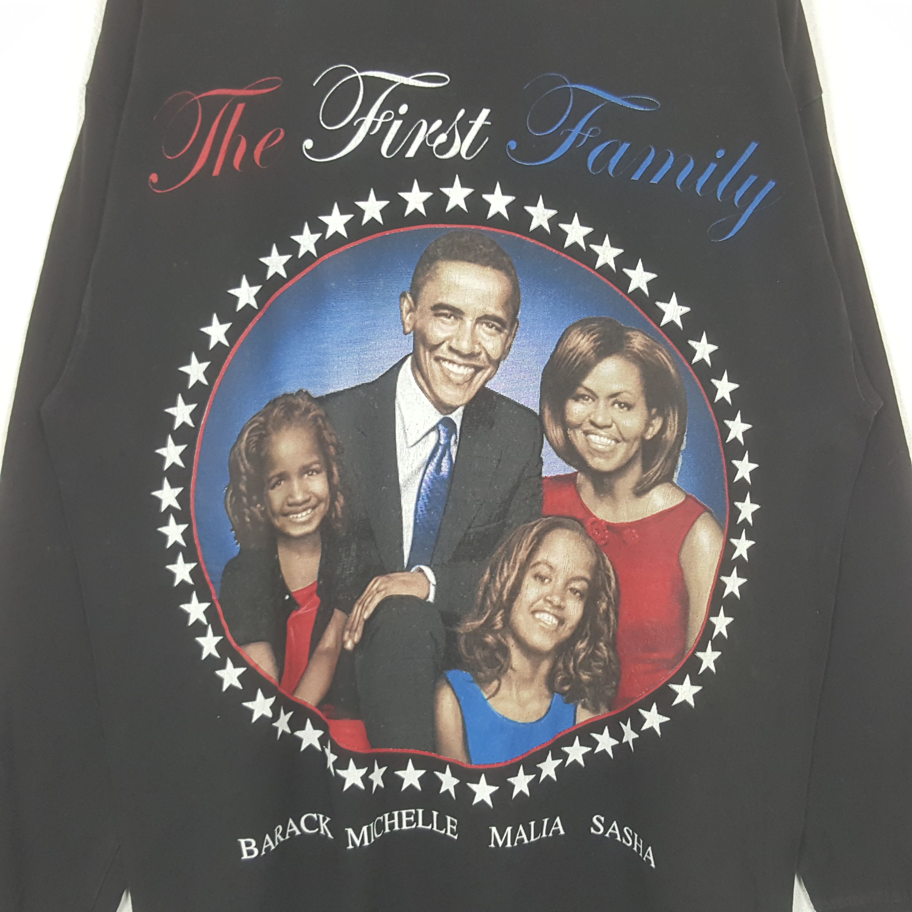 President's Vintage The First Family Barack Obama American Tshirt RR5 Size US XL / EU 56 / 4 - 2 Thumbnail
