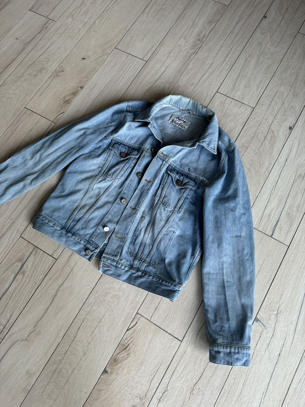 Acne Studios Acne Studios JAM LT Vintage Denim Jacket Size US L / EU 52-54 / 3 - 2 Thumbnail