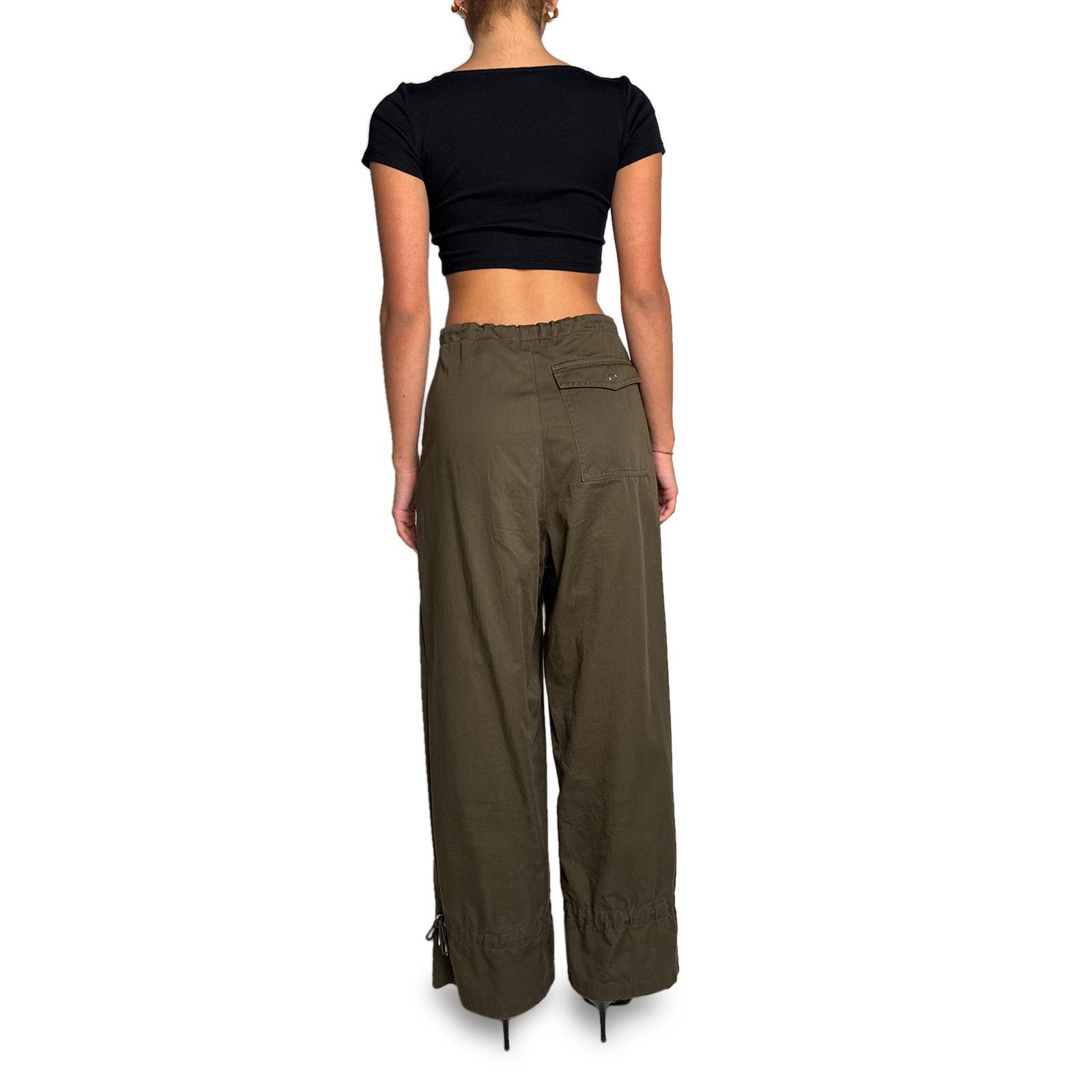 Dion Lee Green Cargo Pants Size 25" / US 0 / IT 36 - 4 Thumbnail
