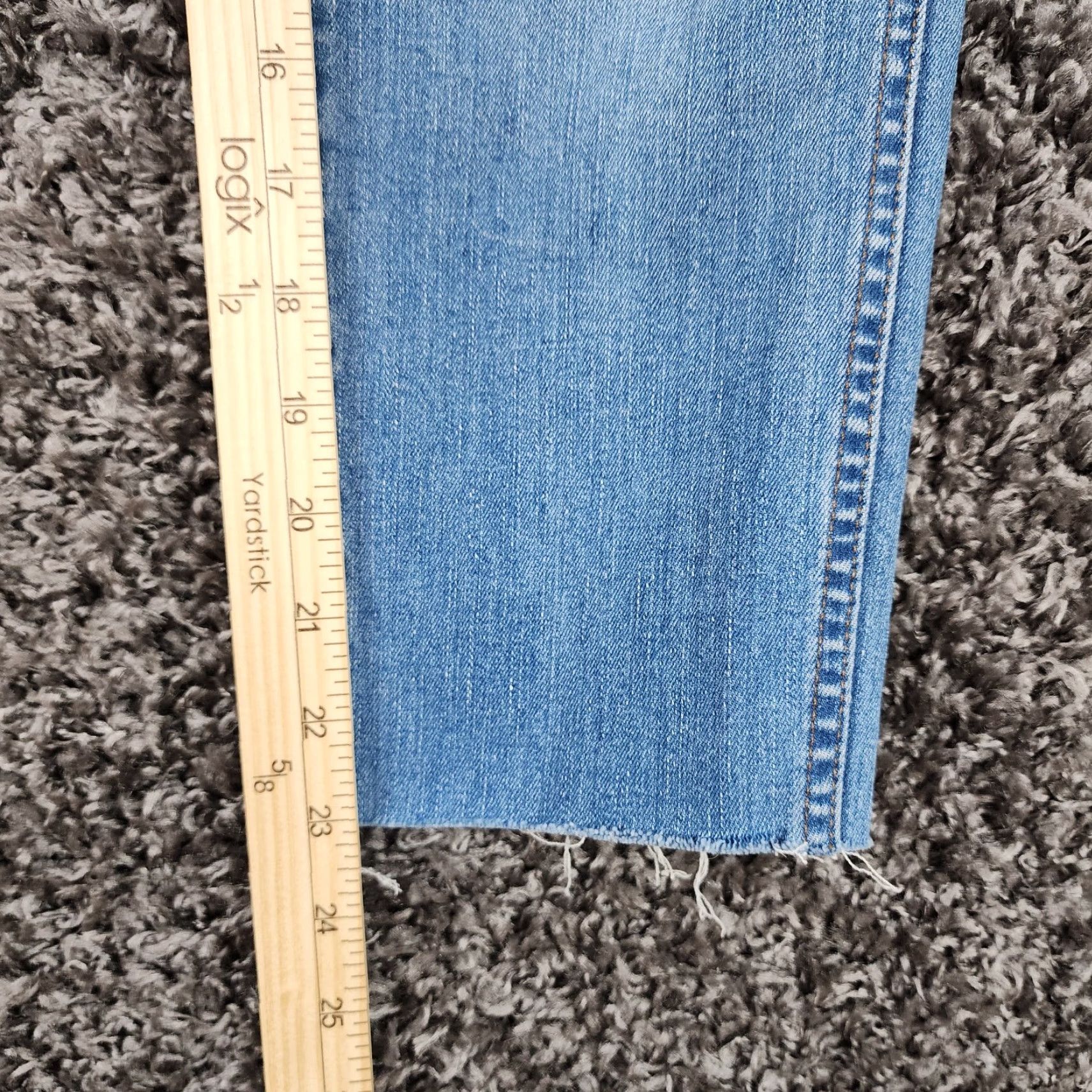Madewell Madewell Womens 10" High Riser Skinny Skinny Blue Jeans Size 27 Size 27" / US 4 / IT 40 - 5 Thumbnail