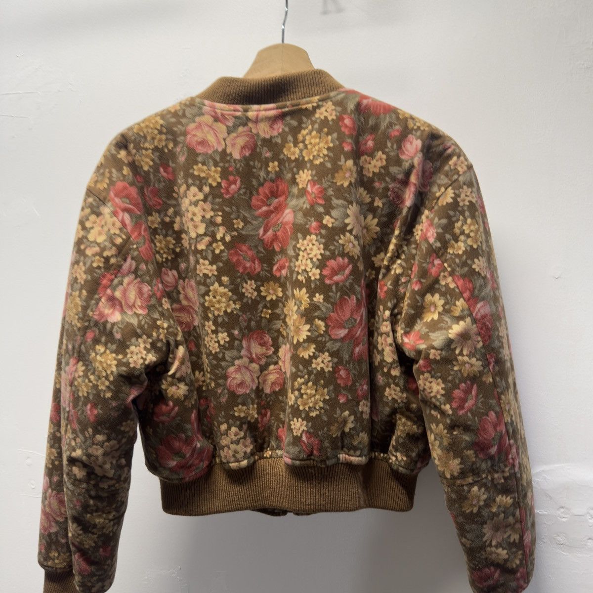 Japanese Brand Vintage 90s Japanese Floral Bomber Jacket Size S / US 4 / IT 40 - 7 Thumbnail