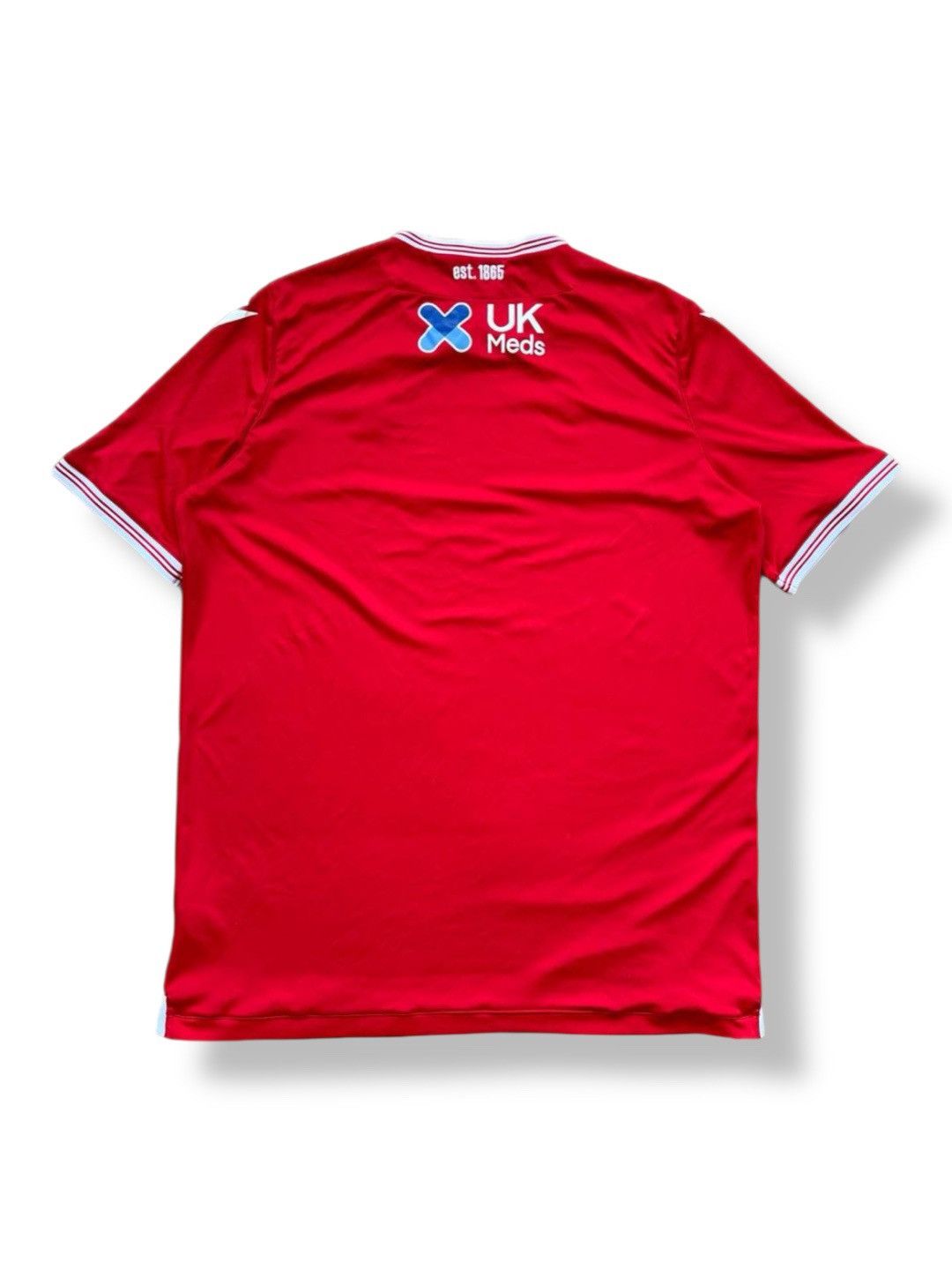 Macron 2020/21 Nottingham Forest Macron Home Soccer Jersey Mens 4XL Size US XXL / EU 58 / 5 - 2 Thumbnail