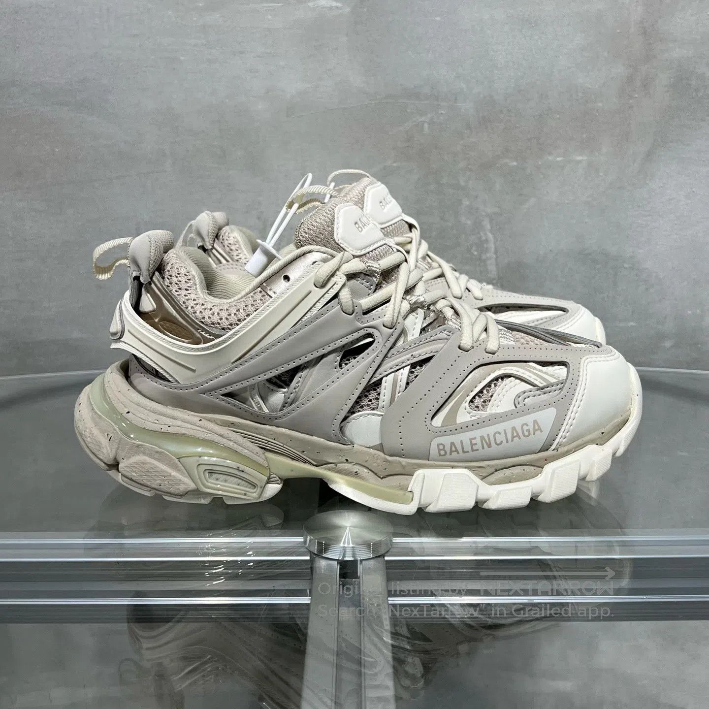 Balenciaga Balenciaga Track Dad Shoes,Brown milk tea Size US 4.5 / IT 34.5 - 4 Thumbnail