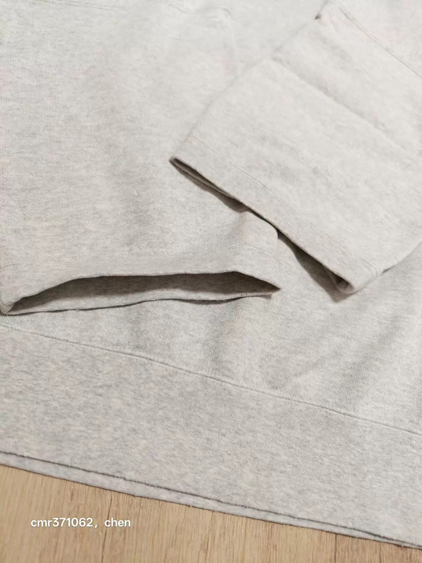 Visvim VISVIM 22SS AMPLUS SWEAT CRASH 7/8Sleeve Grey1 3 Size US L / EU 52-54 / 3 - 6 Thumbnail