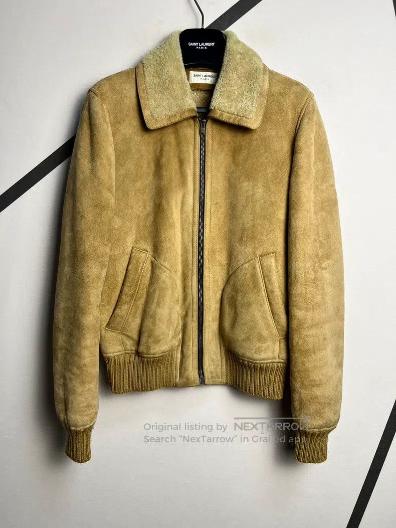 Saint Laurent Paris Saint Laurent Paris Leather and Fur Integrated Biker Jacke Size US S / EU 44-46 / 1 - 1 Thumbnail