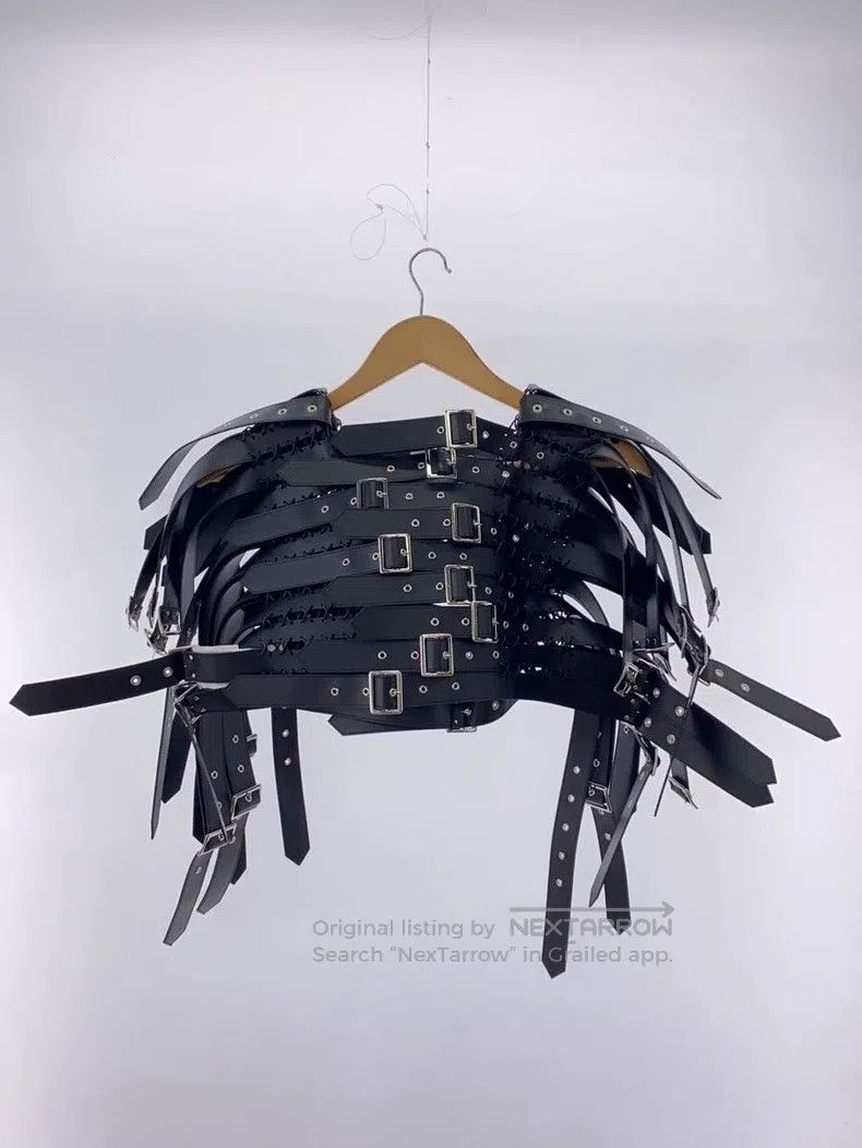 Comme des Garcons Comme Des Garcons Black Retro Laced Design Top Size S / US 4 / IT 40 - 2 Thumbnail