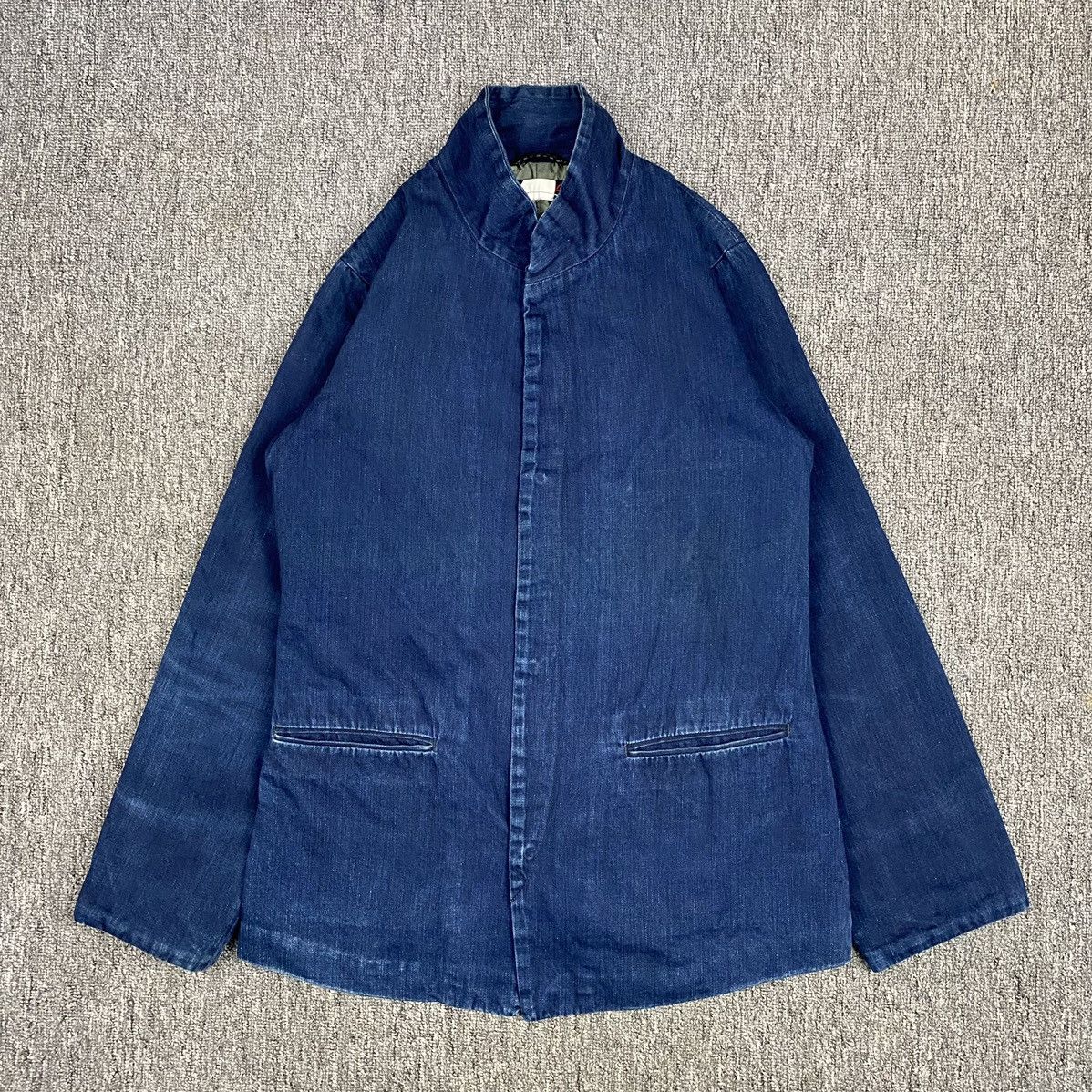 45rpm Indigo Button Jacket Size US XS / EU 42 / 0 - 2 Thumbnail