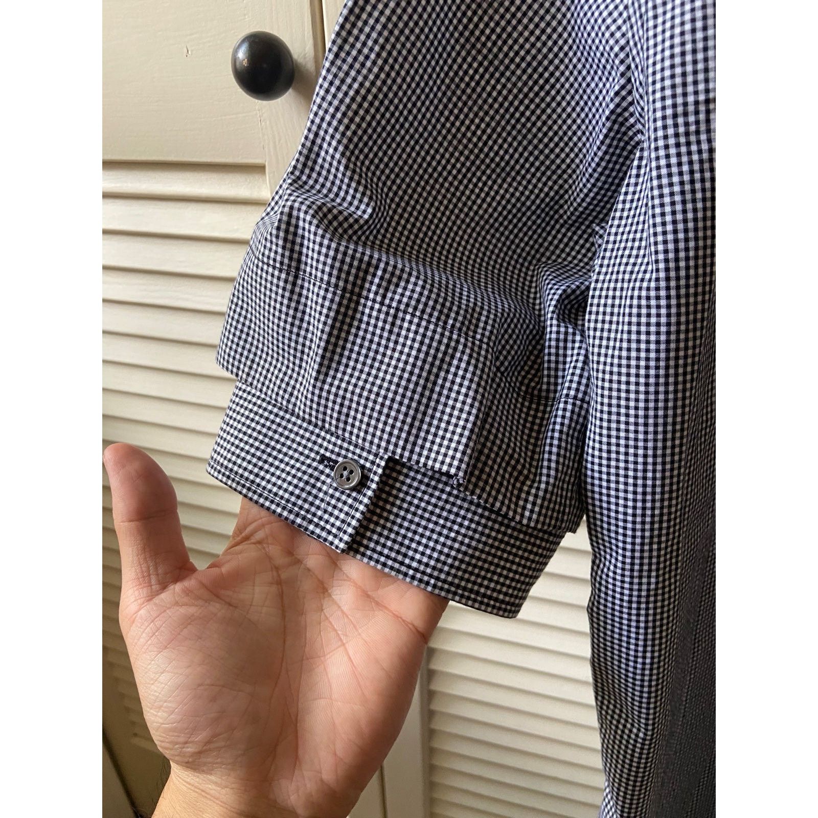 Public School Public School New York Double Sleeve SS Button Dress Shirt L Size US L / EU 52-54 / 3 - 3 Thumbnail