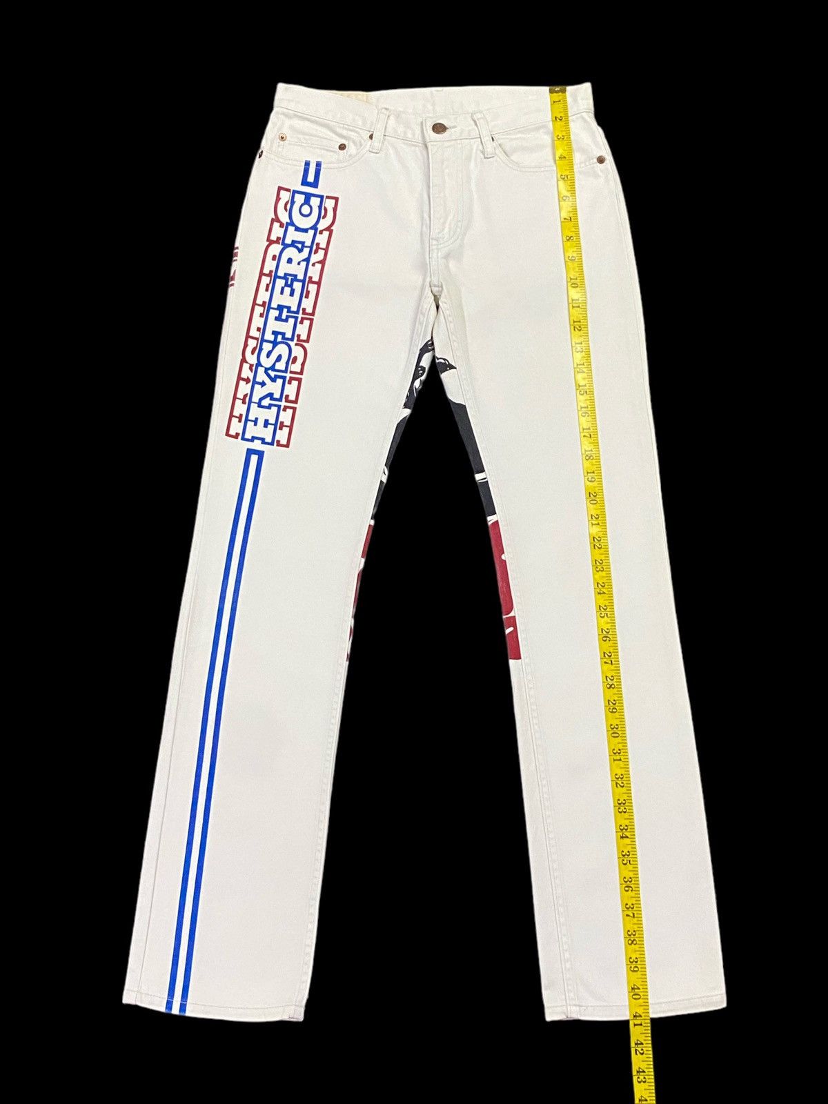 Hysteric Glamour Rare‼️Hysteric Glamour Big Print Pants Size US 29 - 6 Thumbnail