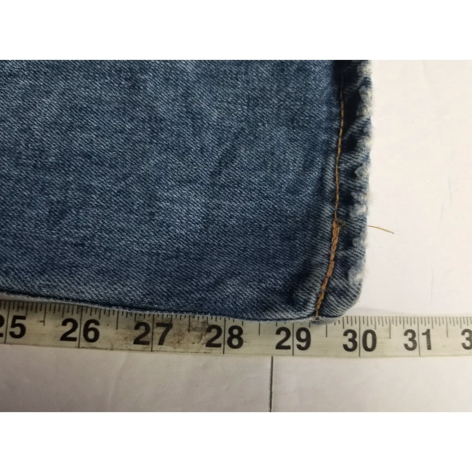 Levi's Levi's 511 Jeans 33x30 Slim Straight Mid Rise Blue Denim Men Regular 5-Pocket Pocket Type Distressed See Pics Size US 33 - 6 Thumbnail