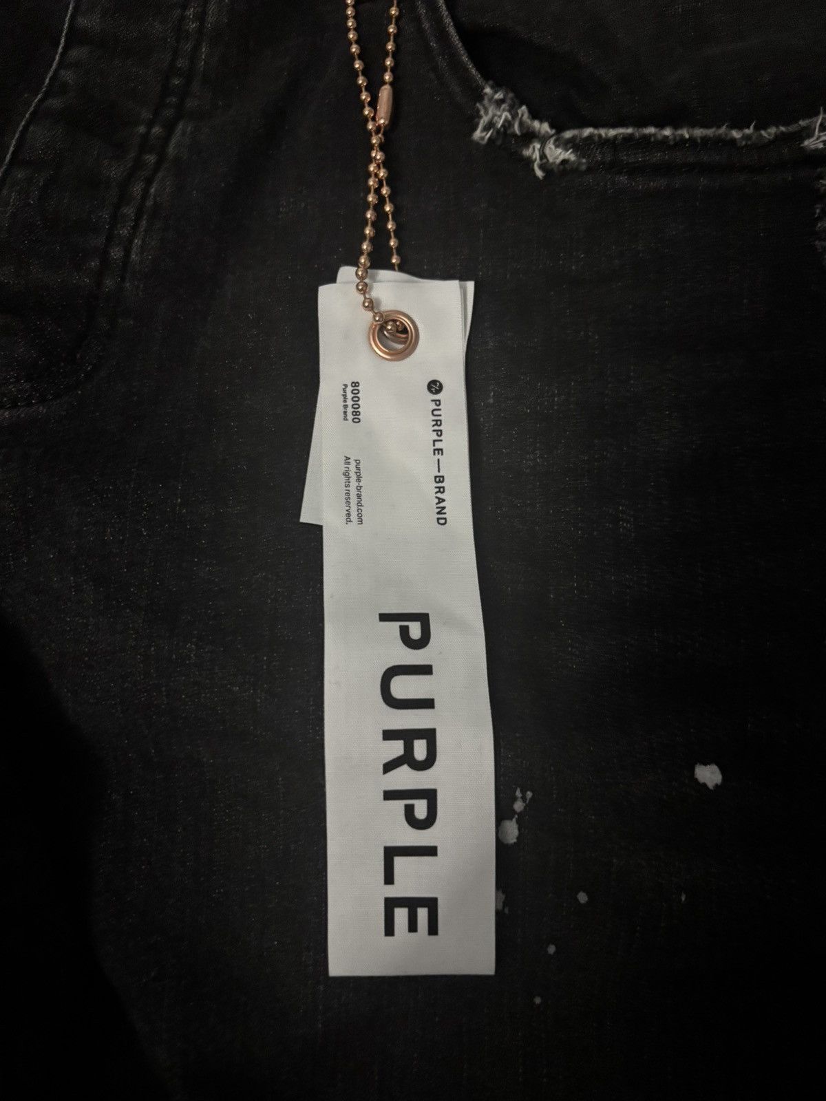Purple Brand p001 black purple jeans Size US 36 / EU 52 - 3 Thumbnail