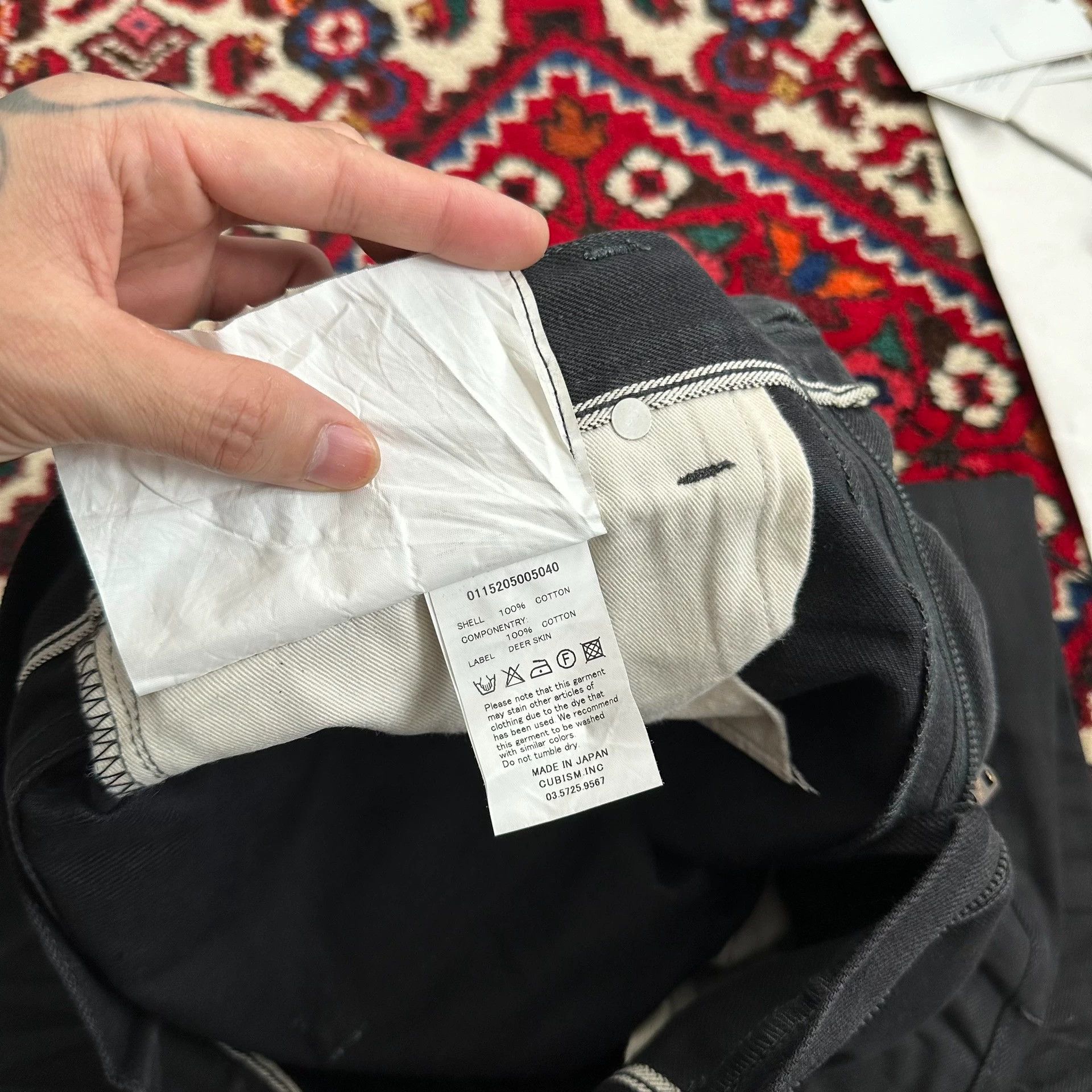 Visvim visvim 04CMYK black W32 L30 jeans Size US 32 / EU 48 - 7 Thumbnail