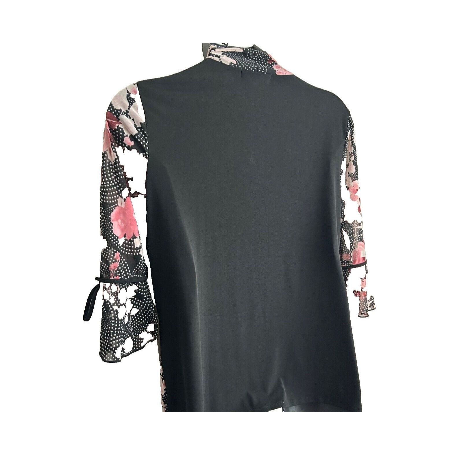 Other Liz McCoy Sleeveless Womens Blouse top size 1X stretch flora Size XL / US 12-14 / IT 48-50 - 6 Thumbnail