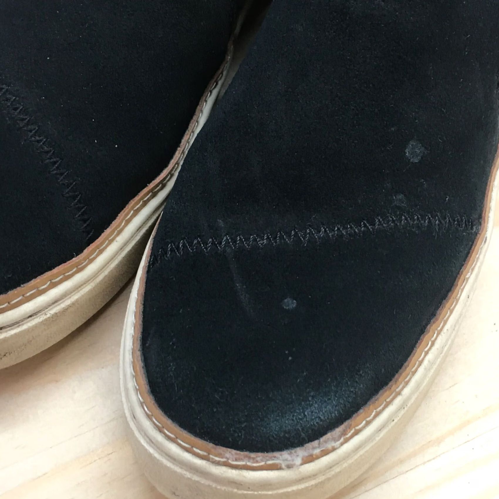 Toms TOMS Slip-On Womens Black Chukka Sneaker Paxton Water Resistant Casual Suede Size US 7 / IT 37 - 4 Thumbnail