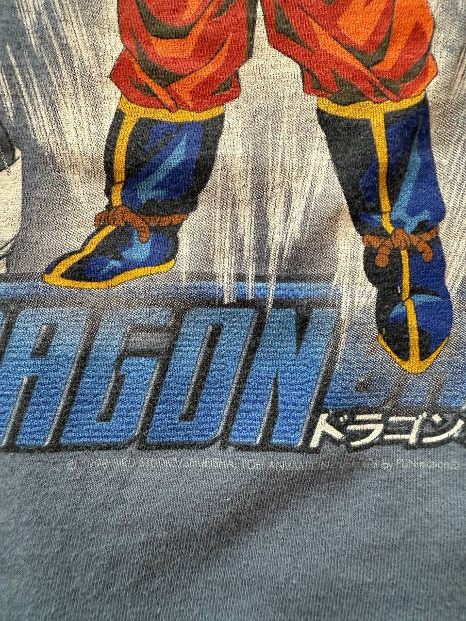 Anime Vtg DBZ 1998 Dragon Ball Z Goku and the Z fighter T-shirt Size US L / EU 52-54 / 3 - 4 Thumbnail