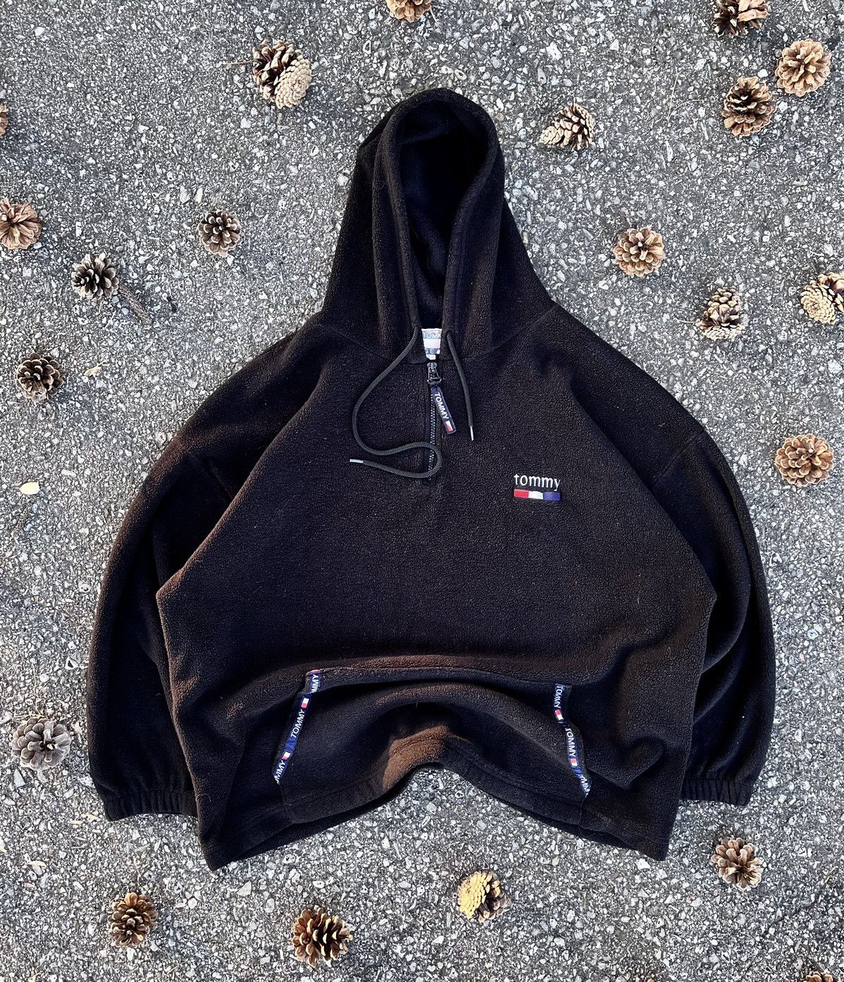 Tommy Hilfiger × Tommy Jeans × Vintage Tommy Gear Hilfiger vintage fleece hoodie polartec Size US M / EU 48-50 / 2 - 1 Thumbnail