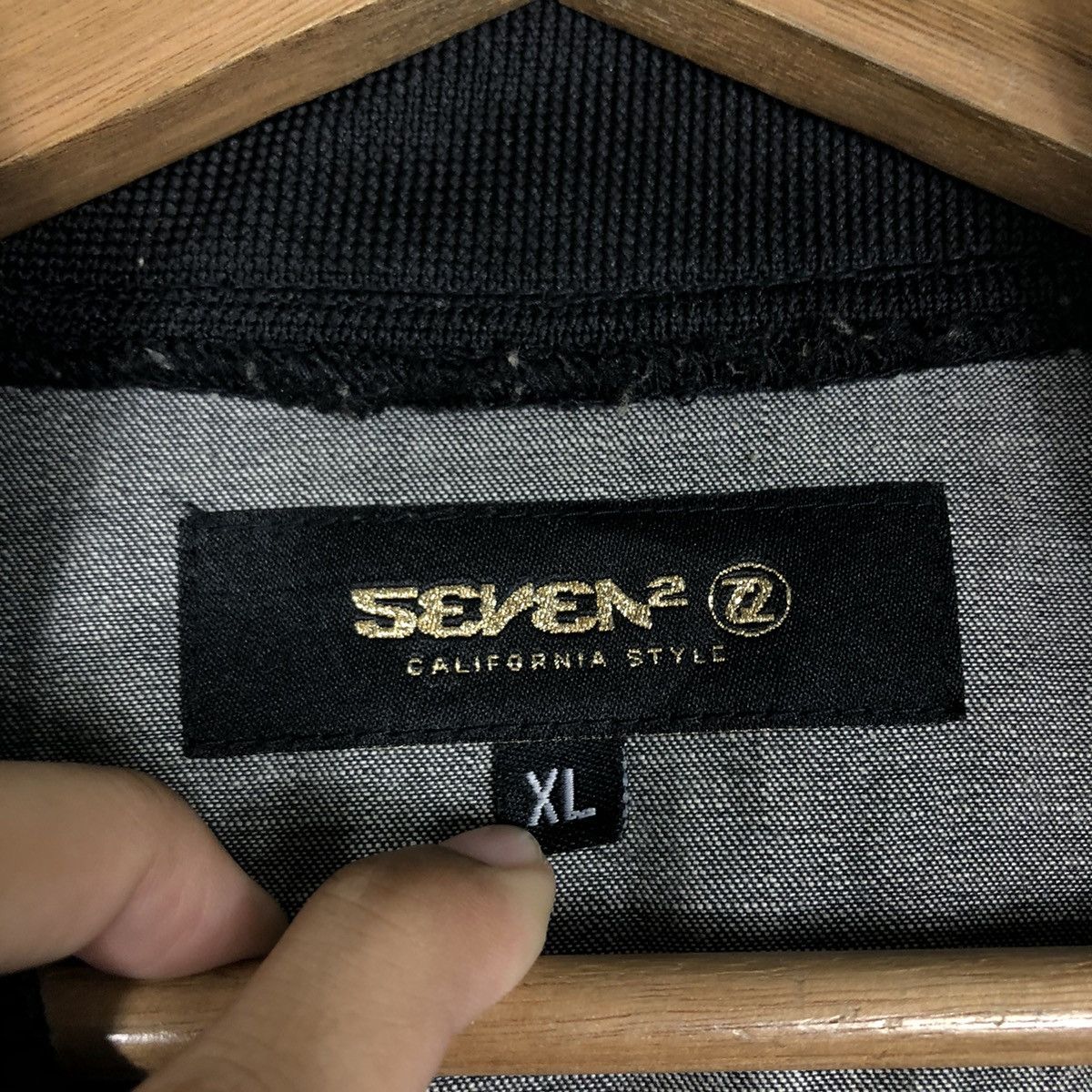 Japanese Brand 📌Vintage Bomber Jacket Seven2 Los Angeles Little Tokyo Size US XL / EU 56 / 4 - 21 Thumbnail