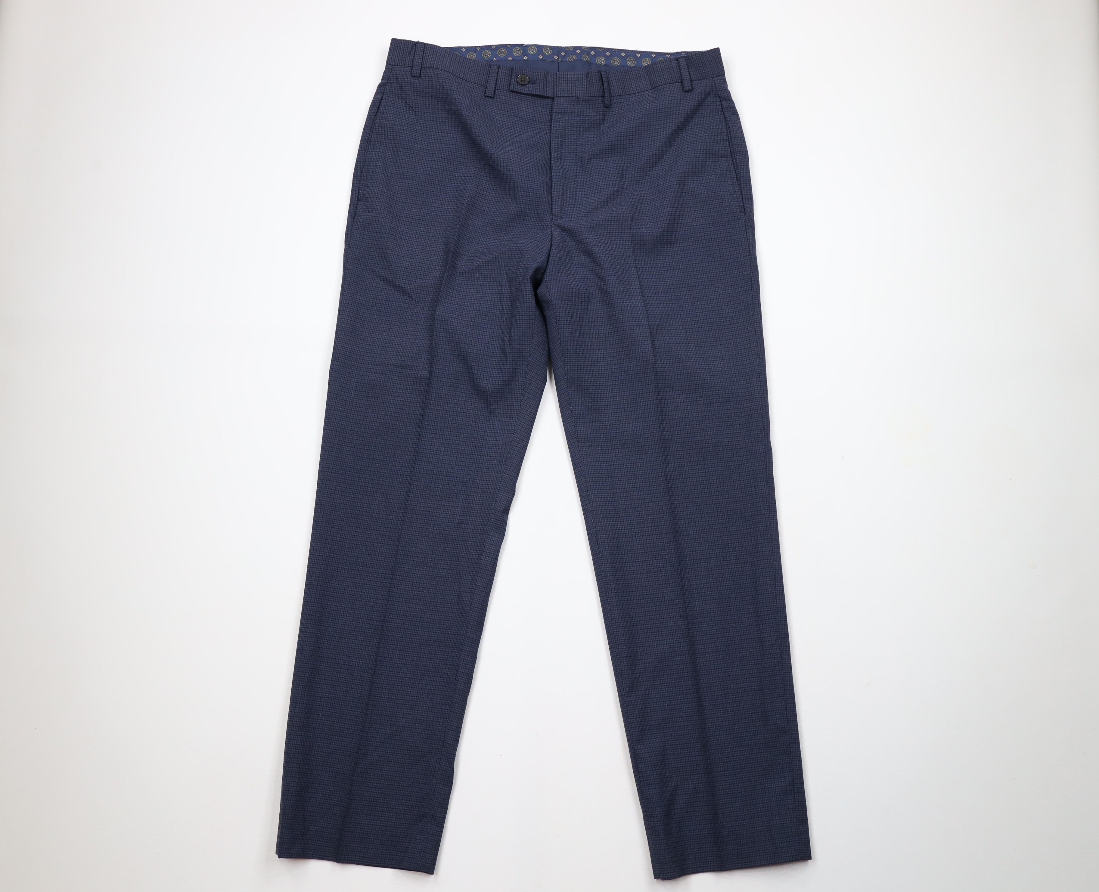 Ralph Lauren × Vintage Vintage Ralph Lauren Straight Leg Chino Pants Trousers Plaid Size US 36 / EU 52 - 1 Thumbnail