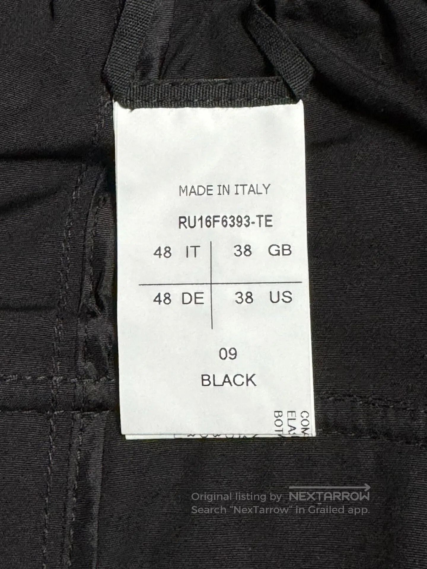 Rick Owens rick owens black cropped pants. Size US 38 / EU 54 - 3 Thumbnail