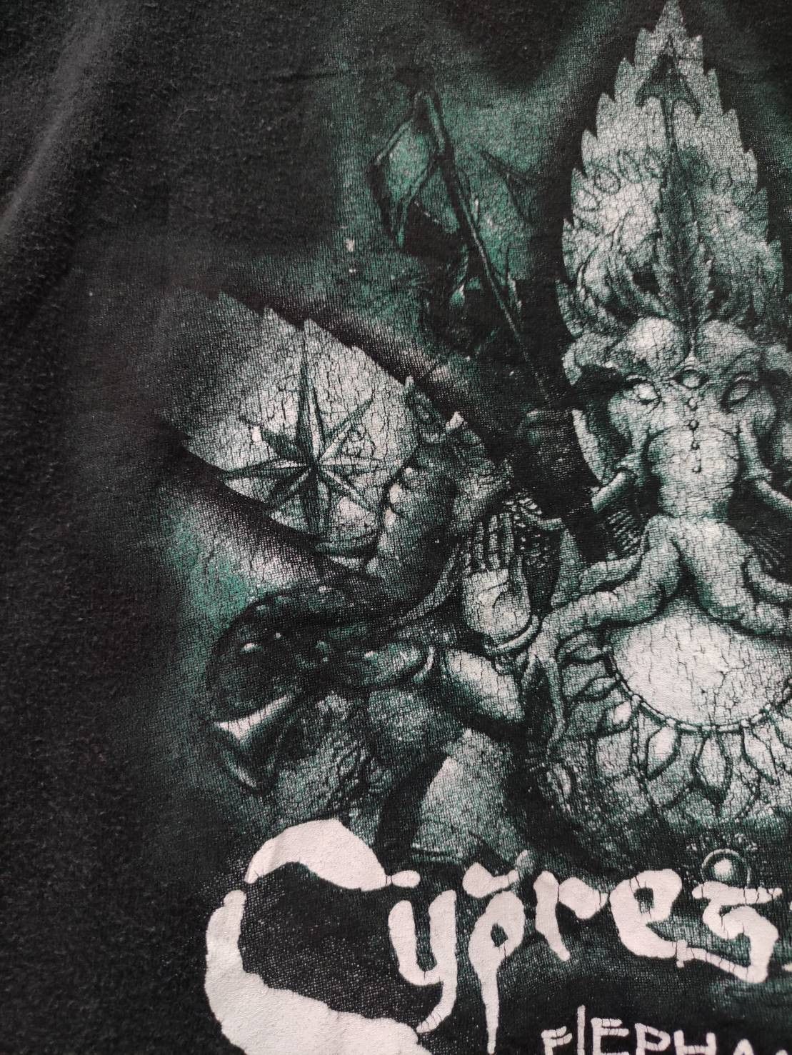 Band Tees Cypress Hill " Elephants on Acid " Album Promo Tour T-Shirt Size US M / EU 48-50 / 2 - 3 Thumbnail